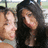 Two people in a pixelated photo with red text reading 'wow', 'no wonder', and 'were friends' on a black background.
