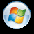 Circular icon with light blue gradient border containing four overlapping colored quadrants: red-orange, green, blue, and yellow, all within a white central area.