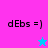 Two static display identical text with a single animated star icon changing color between cyan and magenta