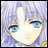 A pixelated anime-style character with light purple hair and blue eyes on the left, next to a black background with white text reading "Anime IM" above smaller stylized text on the right.