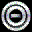 16 grayscale animated icons with circular and abstract shapes, some featuring rotating or shifting elements against a black background