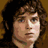 Pixelated image of a person with brown hair and light skin, accompanied by green pixelated text on a black background.