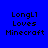 Four identical pixelated text blocks on blue background with cyan highlight changes across positions.
