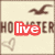 A static image shows a light beige background with brown seagull silhouettes, faint heart outlines, and partial text reading 'HOLLISTER' in dark brown letters.
