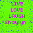 A bright green background with scattered blue dots, featuring repeated purple text reading LIVE LOVE LAUGH and *Shaylyn* in two