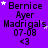 Purple background with repeated text and star icons, showing slight variations in star positions across frames.