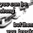 Pixelated grayscale image with fragmented text and abstract shapes, including a stylized 'G' and partial words like 'you', 'come', 'big', 'strong', 'but', 'them', 'you', 'me', 'you', 'me' on white background.