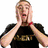 Four distinct pixelated images arranged in a : top-left shows a person with hands near face, top-right a person against wood background, bottom-left a person in sunglasses, bottom-right a blue graphic with 'I ❤️ OBAMA' text