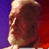 Pixelated static image of a character's face with gradient background, likely from Star Wars media.