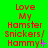 Green background with red text reading "Love My Hamster Snickers/ Hammy!" in three vertical , each containing multiple identical repetitions of the phrase