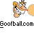 Pixelated cartoon character with brown hair and white beard holds a yellow flashlight, mouth open in a smile, against gray background with repeated text.