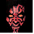 Pixelated red and black image of a character with glowing eyes, next to bold red text reading 'Darth Maul' on a dark background.