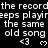 A black-and-white pixelated image displays repeated text and symbols across multiple , with a gray rectangle partially obscuring the bottom-right corner