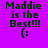 Four display identical text and emoticon on different background colors: purple, blue, cyan, and light purple