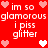 Red background with white pixelated text and pink/white heart icons arranged in a repeating pattern.
