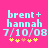 Pixelated text and star icons on a bright pink background with two identical static frames side-by-side.