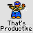 Pixel art character with blue bandana, yellow shirt, blue pants, holding black pistol, standing against gray background with text elements.