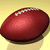 Pixelated football on yellow background with red and black text reading 'It's Ohio State... and we are coming for you' in four quadrants.