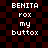 Pixelated text on a checkered background with visible animation changes between frames.