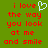 Green background with red pixelated text reading 'i love the way you look at me and smile' and a white heart symbol replacing 'love'