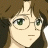Pixelated anime-style character face with brown hair and glasses on left, black background with white text 'Anime IM' and stylized 'cOM' logo on right.