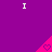 Purple background with white 'I' characters and pink triangular shapes containing heart symbols.