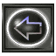 Four square display a left-pointing arrow icon with a glowing circular border, each showing a different state of the animation