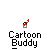 Pixel art cartoon character in blue shirt and white head holding red object, interacting with brown door across showing opening, closing, and explosion effects