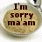 A bowl of oatmeal with text overlay reading 'I'm sorry ma'am' on the left and 'The oatmeal didn't make it' on the right.