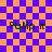 Pixelated text "PuMp It" appears on a purple and orange checkered background with animated overlays