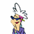 A pixelated cartoon character with pink hair and blue sunglasses on the left, next to green text reading "Original Icons .com" on a dark green background.