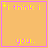 A 5x5 contact sheet of animated frames showing the phrase "I think i love you." with varying text opacity and color transitions on an orange background.