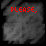 Red cursive text on a gray textured background forms 'PLEASE SLOW DOWN GIRL' with sequential animation adding letters and punctuation.