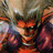 Pixelated anime-style character with green hair and red clothing, next to black background with white text reading 'AnimeIM' and 'com'