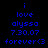 Pixelated text displays 'i love alyssa 7.30.07 forever<3' on a black background with red highlight boxes shifting