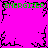 Pixelated green text "ENERGIZER" repeats on a bright pink background with black crack-like patterns.