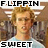 identical cartoon-style character portraits with changing text overlays, showing a person in a light blue shirt against a blurred background