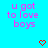 A static image with cyan background displaying repeated text "u got to love boys" in pink and red pixelated hearts.
