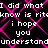 Black background with repeating pink diamond lattice pattern overlaid by white pixelated text reading "I did what I did what know is kitknow is kito i hope you understandunderstand" in multiple