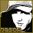 Animated contact sheet of six 48x48 pixel frames showing a black-and-white cartoon character with changing facial expressions and alternating text labels "jason" or "mraz" below the face, set against brown background corners.