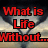 Red text on a cloudy sky background with heart-shaped smoke patterns, posing questions about life without friends and family.