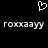 Pixelated white heart symbol above two identical lines of distorted Cyrillic text on black background.