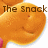 Animated sequence of orange fish-shaped snacks with smiling faces, text changes from "The Snack" to "The Snack That Smiles" to "The Snack That Smiles Back".