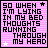 nine pixelated on a pink striped background, each containing black text with white stars, displaying song lyrics that change