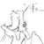 Pixelated static icon of a stylized character with abstract shapes and lines on white background, likely from Disgaea series.