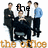 A pixelated group of five people in business attire with text above and below them, showing animation changes to the top text.