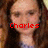 four shows a person with long brown hair and red text overlays changing across the top two