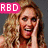 A four- of pixelated celebrity images with text overlays, each showing different poses and backgrounds