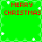 Green background with red 'MERRY CHRISTMAS' text and white snowflakes in a pattern