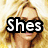 A four- of pixelated images showing a blonde woman with text overlays reading 'Shes', 'Back', 'On', and 'Track!'